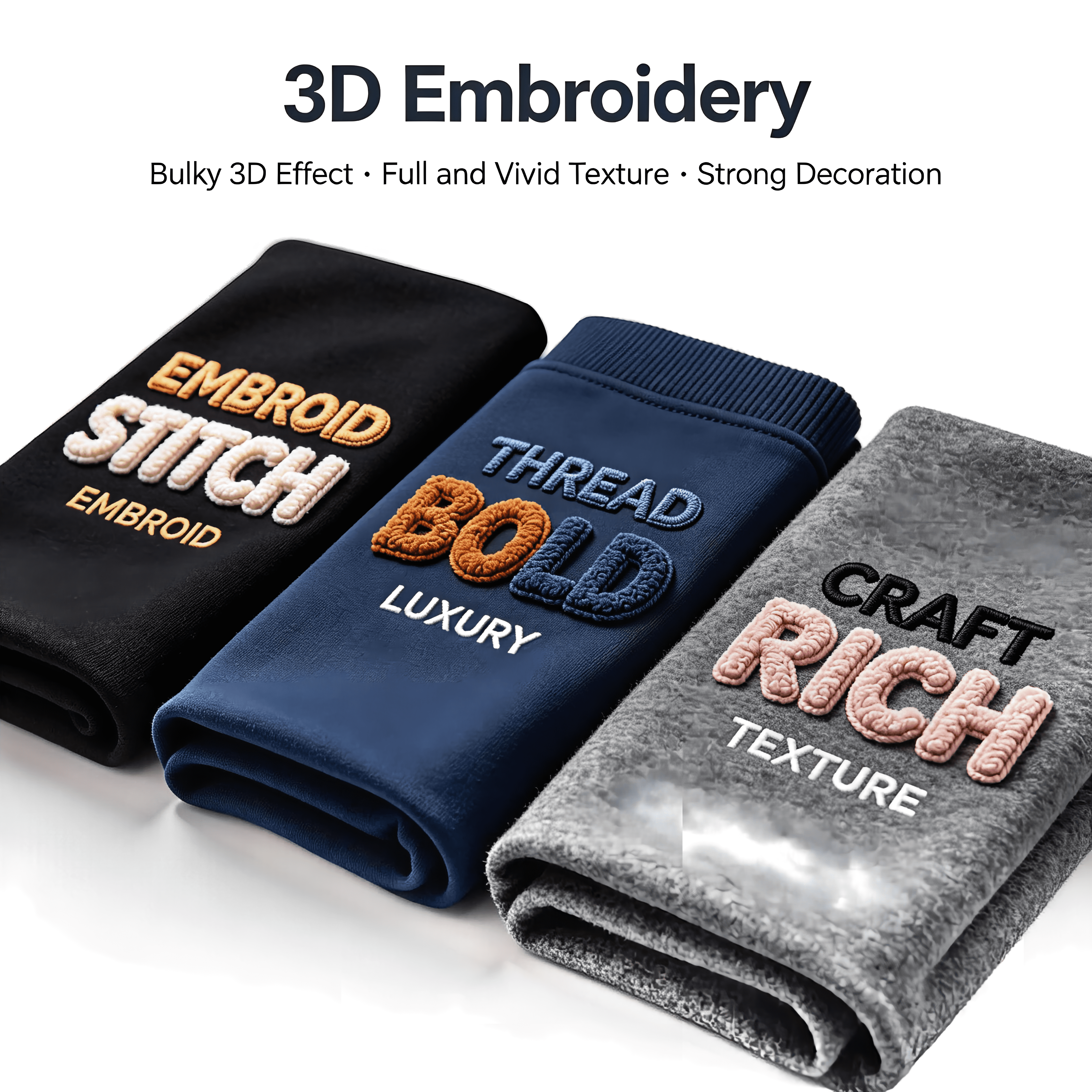 3D Embroidery