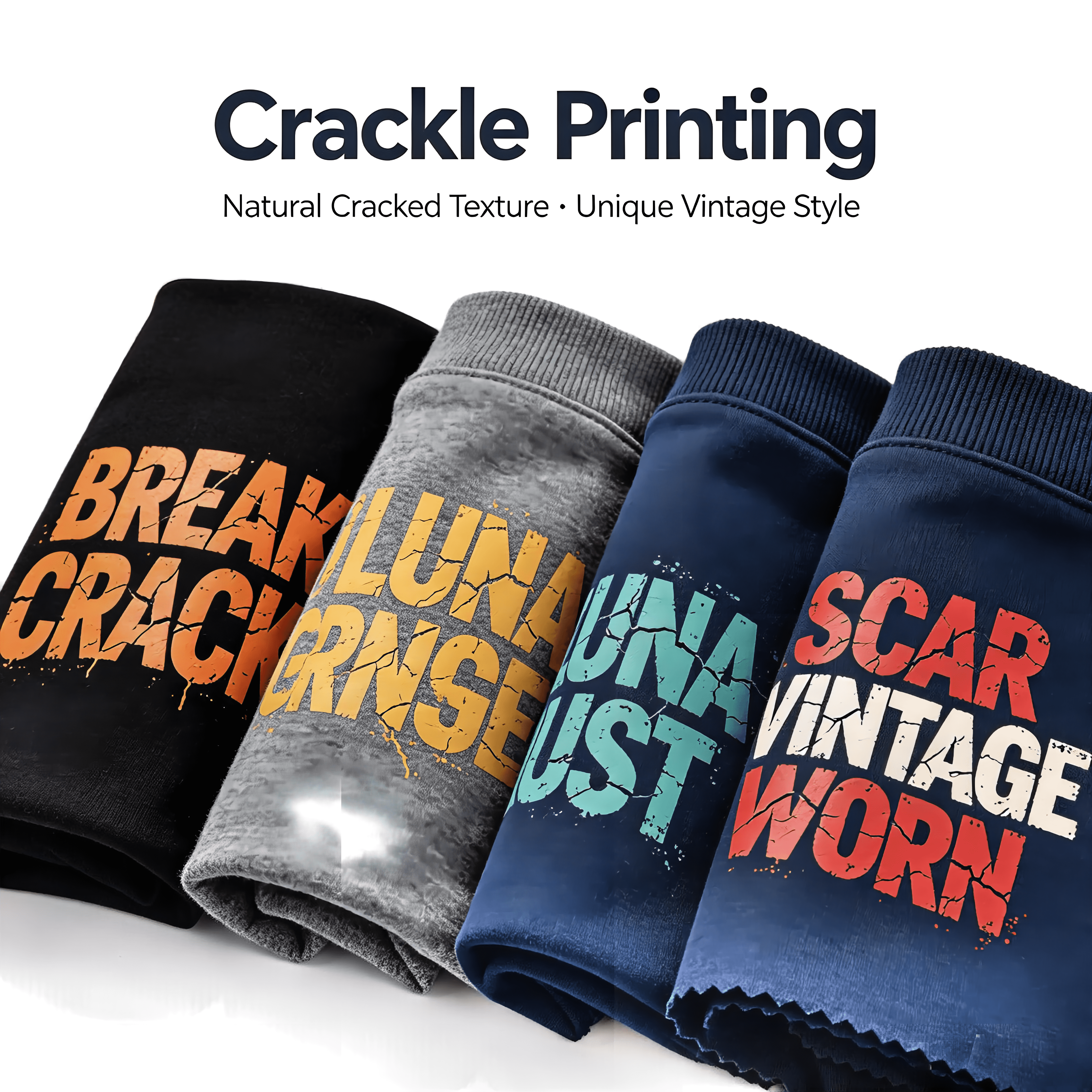 Crackle Printing