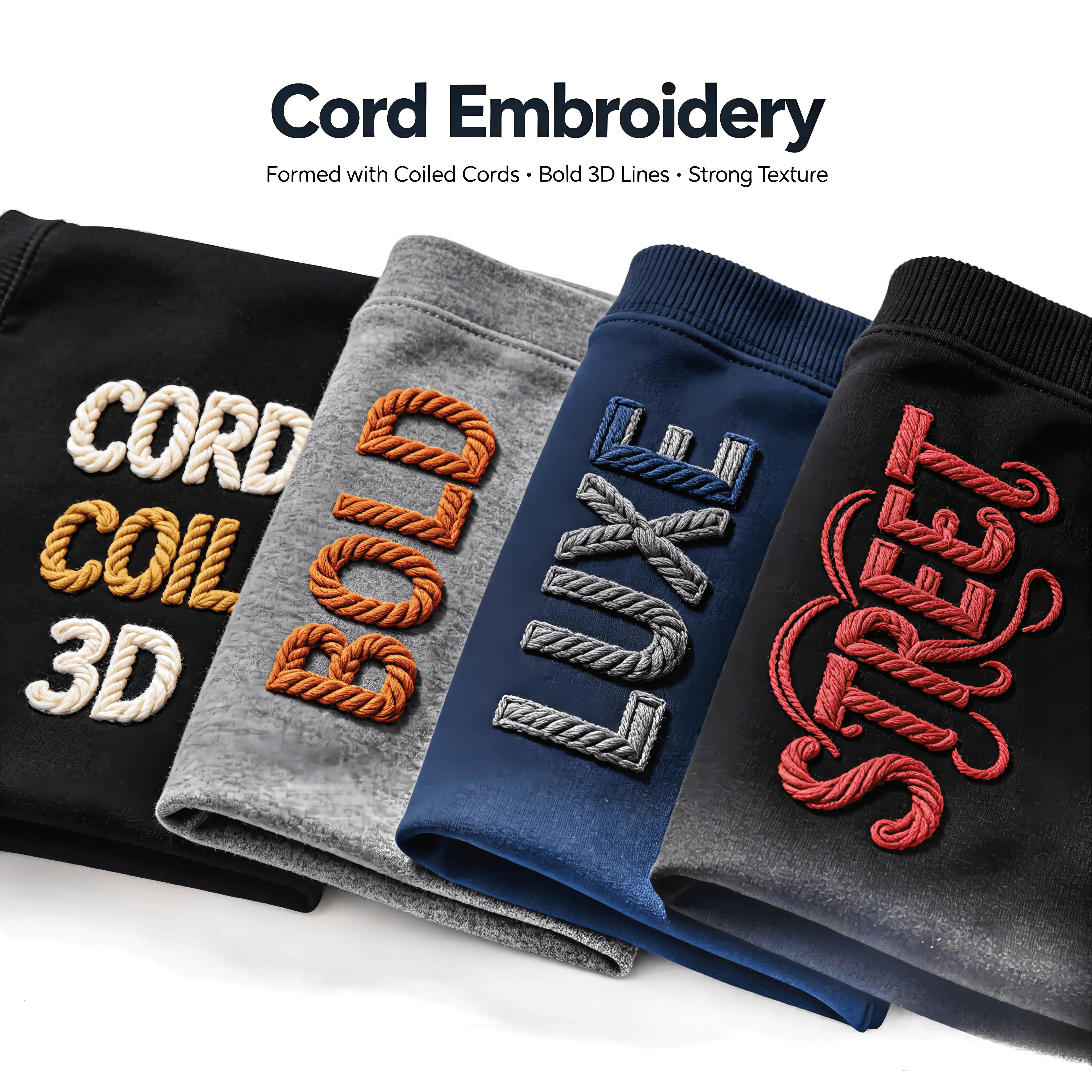 Cord Embroidery